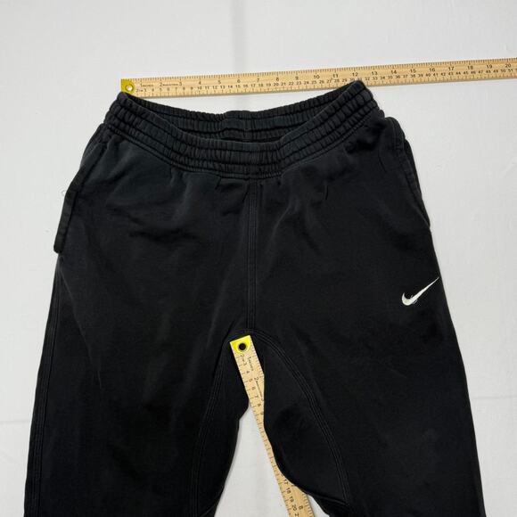 Nike Black Fleece Joggers Sweatpants Size M Men’s - Picture 5 of 6
